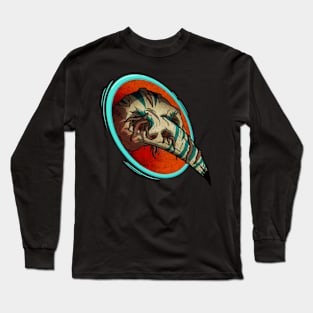 Skull Bird Long Sleeve T-Shirt